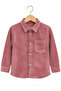 Camisole Pocket Corduroy Children's Shirt