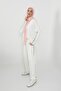 Combed Cotton Boneli Ready-To-Wear Combed Cotton Hooded Shawl Two-Piece Set, Ps-57, Powder - 5