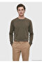 Khaki Plain 100% Cotton T-Shirt - 5
