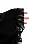 Chiffon Fabric Halter Neck Backless Black Blouse - 7