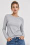 Women's Grimelange Crew Neck Long Sleeve Bodysuit - 5
