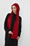 Combed Cotton Boneli Ready-Made Combed Cotton Hooded Shawl Two-Piece Set, Ps-57, Burgundy - 5