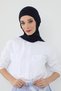 Combed Cotton Boneli Ready-Made Combed Cotton Hooded Shawl Two-Piece Set, Ps-57, Navy Blue - 9