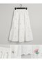 Midi Length Fluffy Skirt - 2