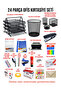 24 Pieces Office Set Office Stationery Set Office Desktop Set