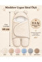 0-6 Months Pink Fiber Inside and Ears on the Outside Baby Girl Swaddle Plush Welsoft Fabric Newborn Hospital Release Sleeping Bag - 4
