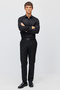 Men's regular fit fabric trousers - 3