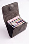 100% Genuine Leather -Nox- Model Multi-Compartment Magnetic Unisex Wallet - 4