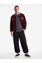 Cotton Comfortable Fit Elastic Waist Gabardine Cuffed Lace-Up Cargo Pocket Barrel Trousers