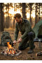 Water Windproof Outdoor Winter Softshell Pants with Fleece Inside - 2