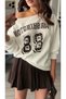 Bitter brown shorts lined pleated skirt - 6