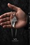 Stainless Steel Eagle Head 3D Detailed Eagle Pendant