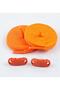 Takbırak Elastic Shoe Laces, Smart Laces, New Generation Laces, Orange - 6