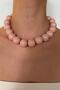 Mod Collection Large Beaded Colorful Necklace - Powder - 2