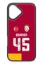 iPhone 17 Compatible Victor Osimhen Segmented Jersey Signed Glass Licensed Phone Case