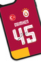 iPhone 13 Pro Max Compatible Victor Osimhen Segmented Jersey Signed Glass Licensed Phone Case - 2