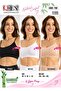 Underwear Passage Women's Black Bamboo Rope Strap Padded Bustier 708 - 2