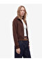 Cotton Long Sleeve Pocketed Slim Fit Zippered Sweatshirt - 2