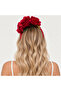 Red Rose Detailed Handmade Crown – Special Design Floral Hair Accessory – Crown for Festivals, Weddings, and Special Occasions - 3