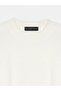 10640 Crew Neck Soft Textured Sweater-Ecru - 7