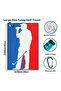 Red Funny Golf Towel Printed Golf Towels for Golf Bags with Clip Golf Accessories Funny Golf Christm - 5