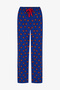 Men's Superman Plaid Pants Long Sleeve Pajama Set - 3