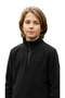 Polarline Kids 1/4 Zipper Sweatshirt Black