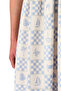 Blue Sun Kissed Gingham Patterned Nightgown - 3