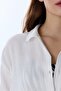 White Bia Long Sleeve Kaftan - 5