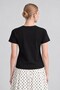 Round Neck Basic T-Shirt Black - 5