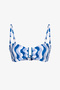 Gloria Strapless Striped Bikini Top - 6