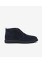 Men's Navy Blue Genuine Leather Boots 5K1Ub18492S