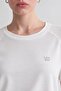 Round Neck Basic T-Shirt White - 5