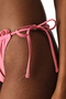 Salmon Denisse Ruffle Frilly Mid Waist Bikini Bottom - 3
