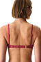 Fuchsia Dayana Shell Glitter Bikini Top - 2