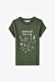 Boy's Green Camping Club Short Sleeve 2'Li Pajama Set - 6