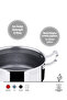 Platinum Pro |   Scratch-Proof |   30 cm Basic Pot |   Induction Compatible |   Flame-Resistant Non-Stick - 3