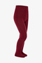 Girl's Pretty Basic Towel Burgundy Pantyhose - 2