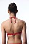Chery Minimal Cut Cherry Patterned Bikini Top - 3