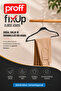 Fixup 24-Piece Non-Slip Black Clothes Hangers - Space-Saving Thin In-Closet Hanger Set - 3