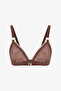 Light Brown Emery Triangle Bikini Top - 5