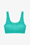 Turquoise Young Girl Holly Halter Neck Bikini Set - 2
