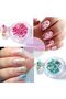 8 Boxes Dried Gypsophila and Hydrangea Flowers for Nail Art,Multi-Color Floral Petals for DIY Resin Jewelry and Crafts with Tweezers - 5