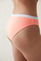 Neon Orange Beach Slip Bikini Bottom - 4
