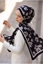 Women's Luxury Medina Silk Shawl Mustard - 4
