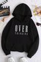 Over Thinking Printed Unisex Oversize Sweatshirt