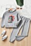 Children's Cute Cat Tracksuit