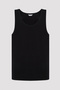 Men's Thermal Black Undershirt