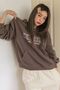 Unisex Cherish Printed Oversize Sweatshirt - 3