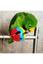 5-Piece Bird and Parrot Toy Set,Natural Wood Swing and Hanging Bell Toys for Parakeets,Cockatiels,and Finches - 7
